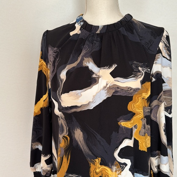 Nine West Long Sleeve Swing Dress. - Picture 2 of 6